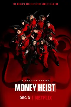 Money Heist – filmaffisch, streama med Nordic IPTV